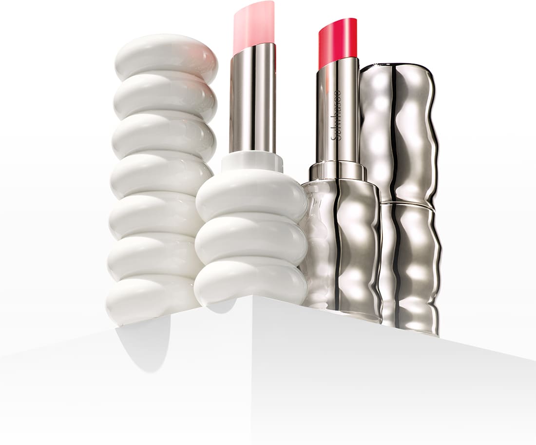 Glowing Lip Balm and Perfecting Lip Color 
