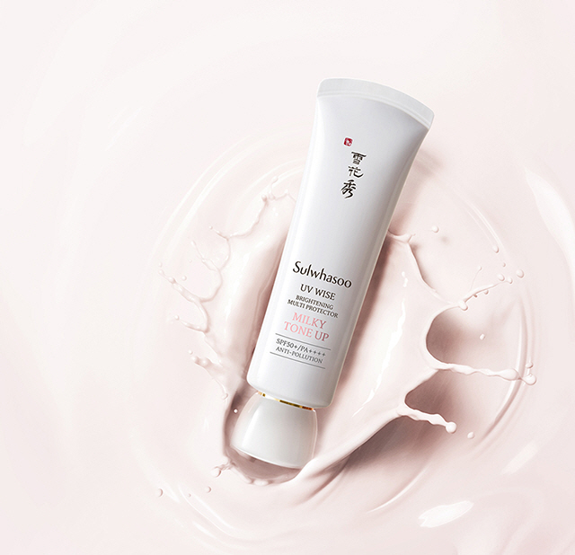 Refreshing and toned-up UV protection - No. 2 Milky Tone Up