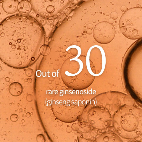Out of 30 rare ginsenoside (ginseng saponin)
