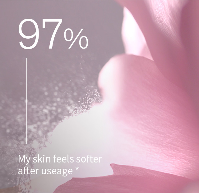 97% My skin feels softer after usage *