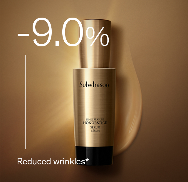 -9.0% Reduced wrinkles*