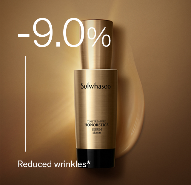 -9.0% Reduced wrinkles*