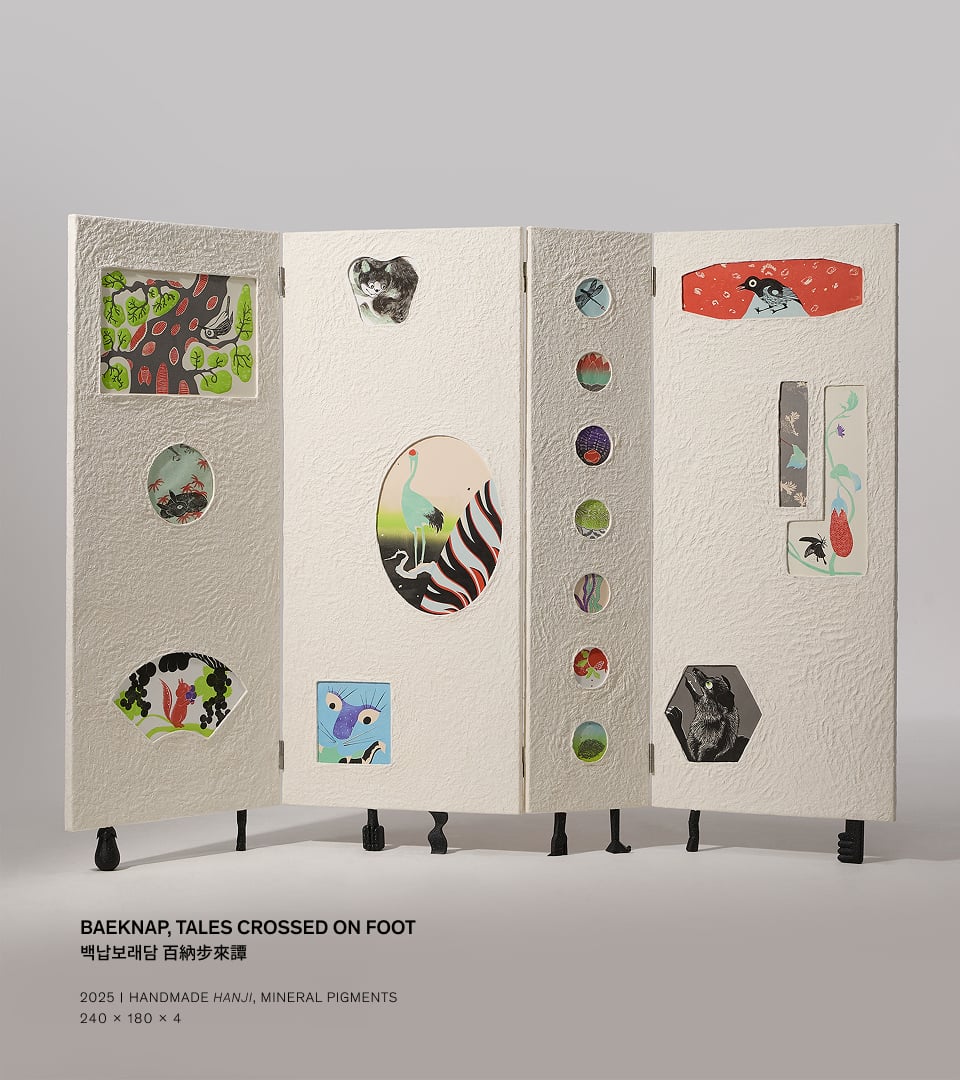 BAEKNAP, TALES CROSSED ON FOOT 백납보래담