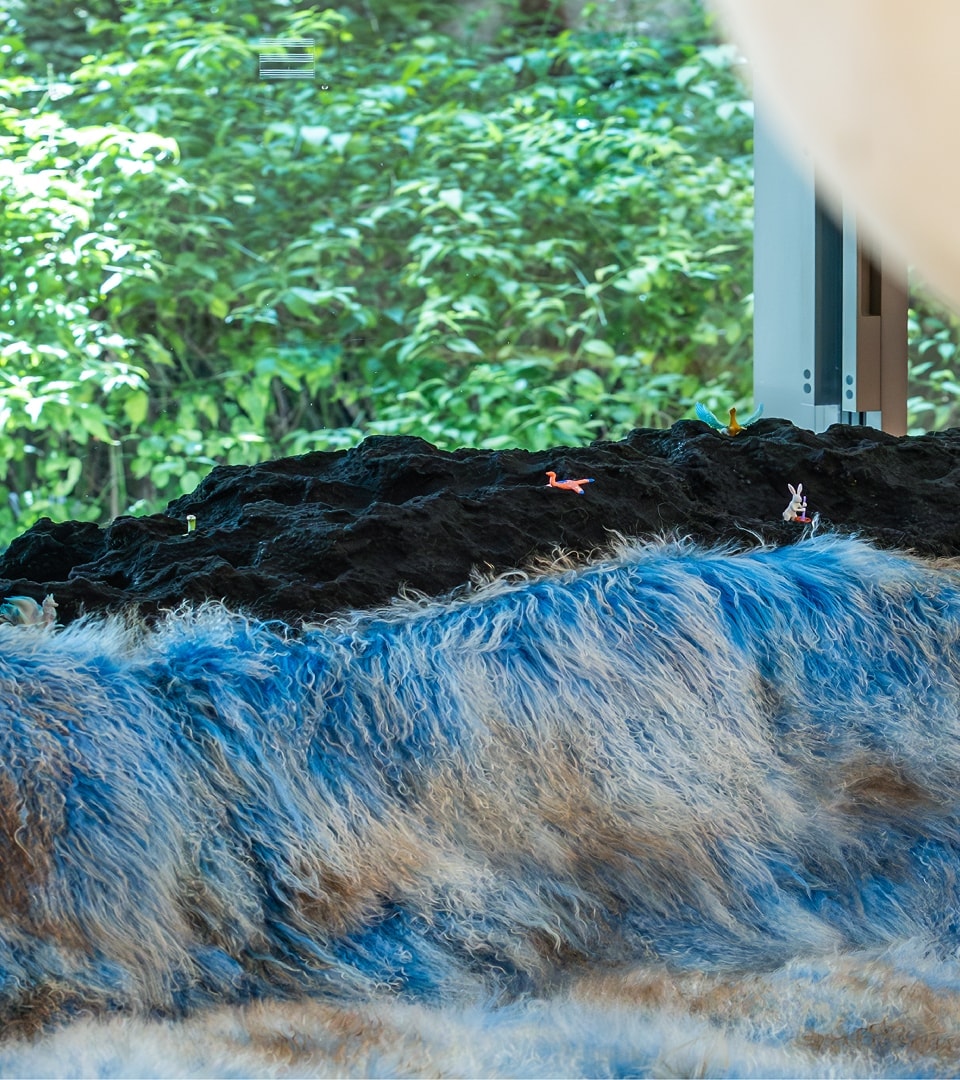 설화수 컬쳐 프로젝트 전시회 작품 전시 모습