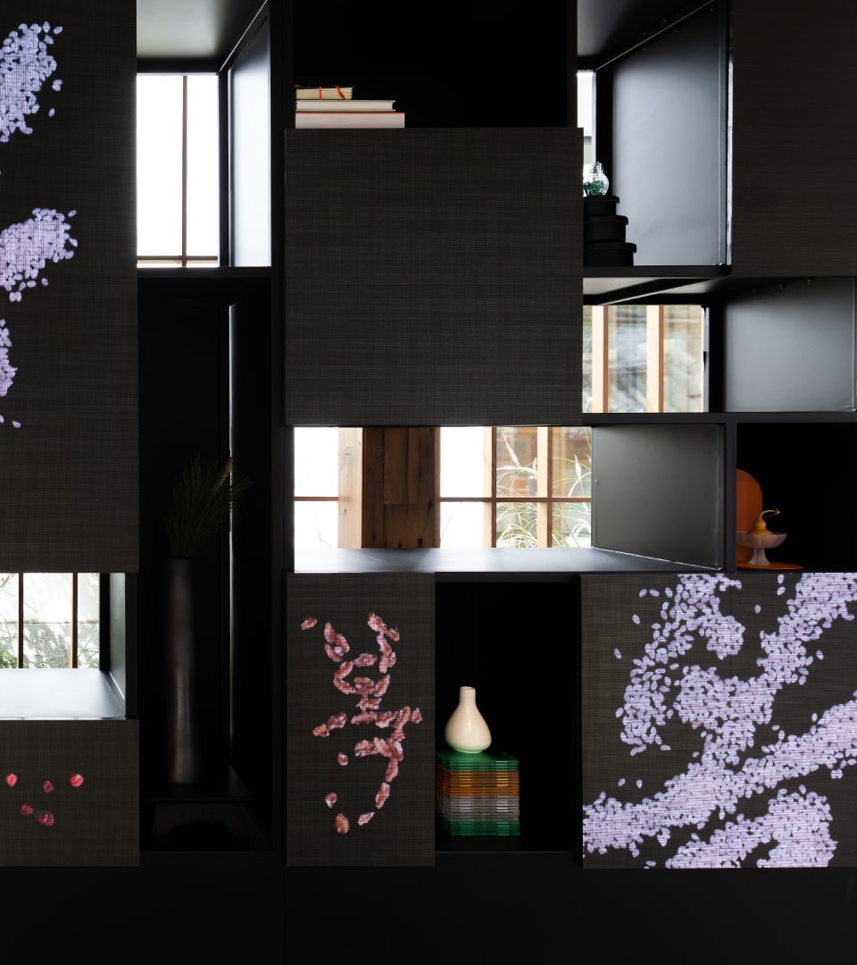 설화수 컬쳐 프로젝트 전시회 작품 전시 모습