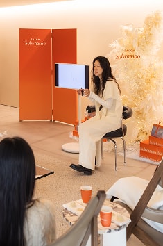 플라워 오브제 제작 현장스케치1