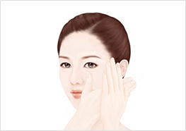 턱 부위 사용법 STEP 2