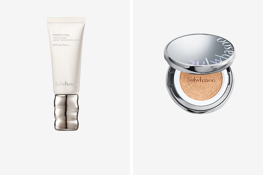 퍼펙팅 틴티드 크림과 퍼펙팅 쿠션 컬러 호환성 비교 표