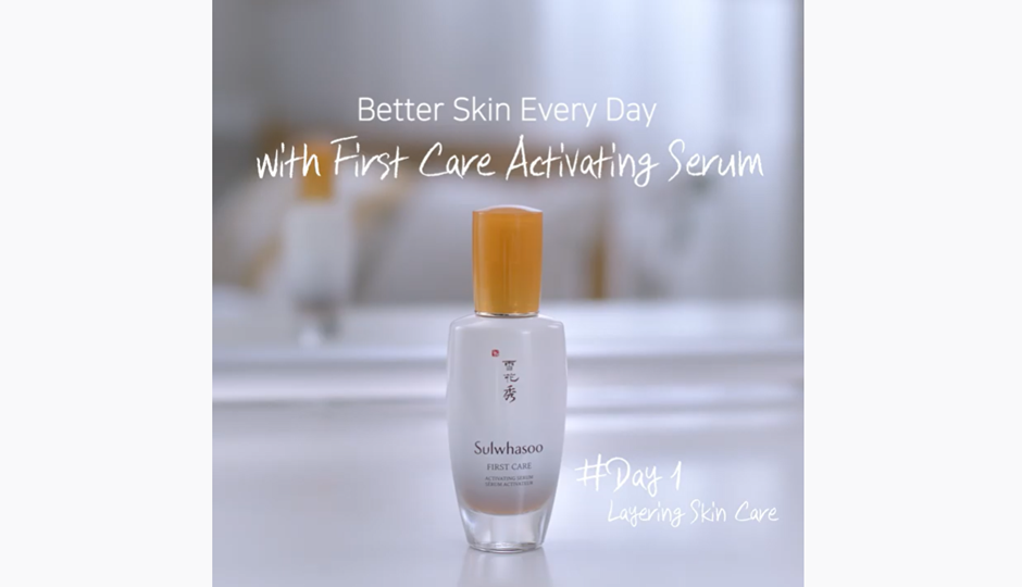 Better Skin Every Day with First Care Activating Serum #1 Layering Skin Care