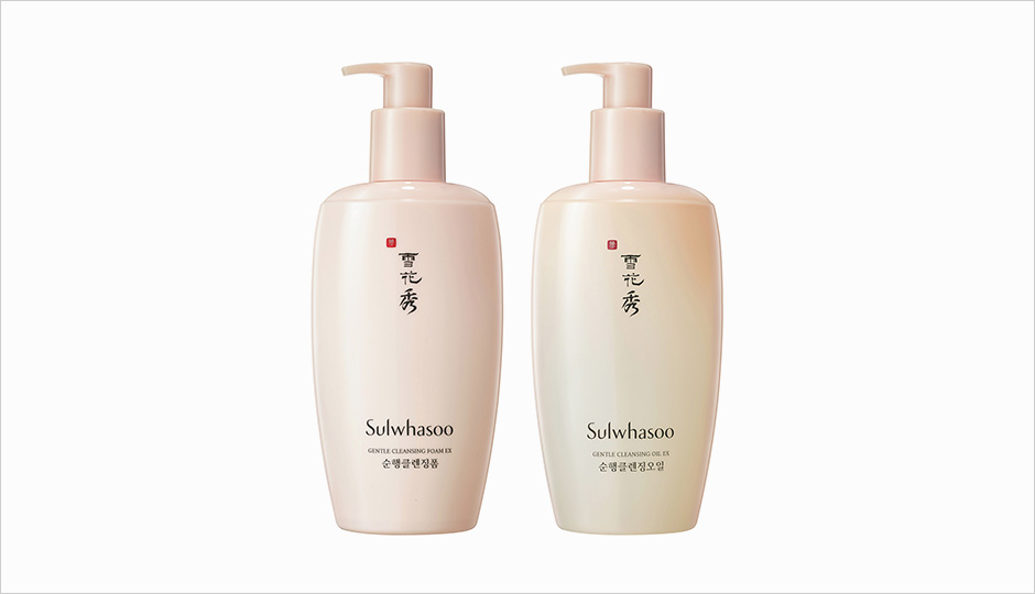 Large-size Limited Edition Gentle Cleansing Foam EX and Gentle Cleansing Oil EX