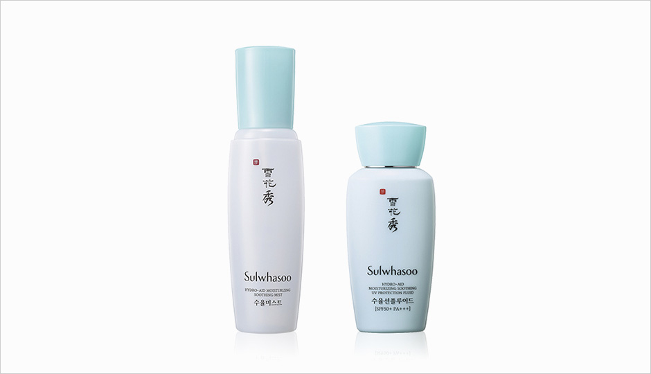 Sulwhasoo Hydro-aid Moisturizing Soothing Mist, Hydro-aid Moisturizing Soothing UV Protection Fluid