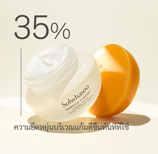 35% - Immediately upon application Improved cheek area resilience*